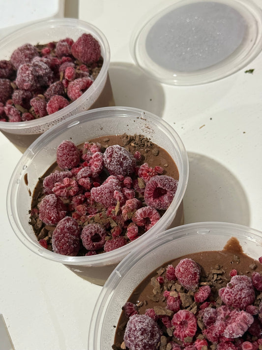 High Protein Dessert Pot - Black Forest Bliss